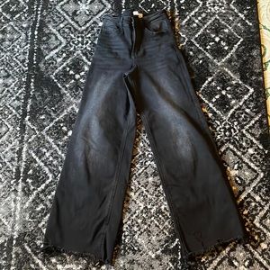 Black flare jeans- never worn
